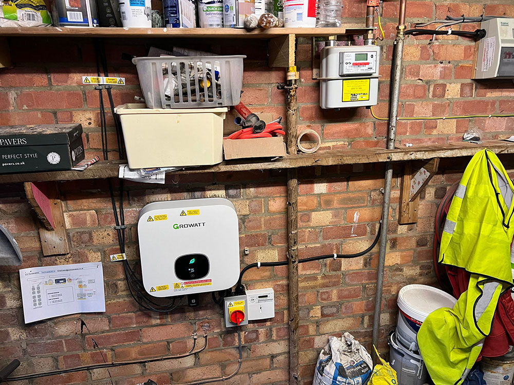 Photo of work done by Apollo Renewable Installations