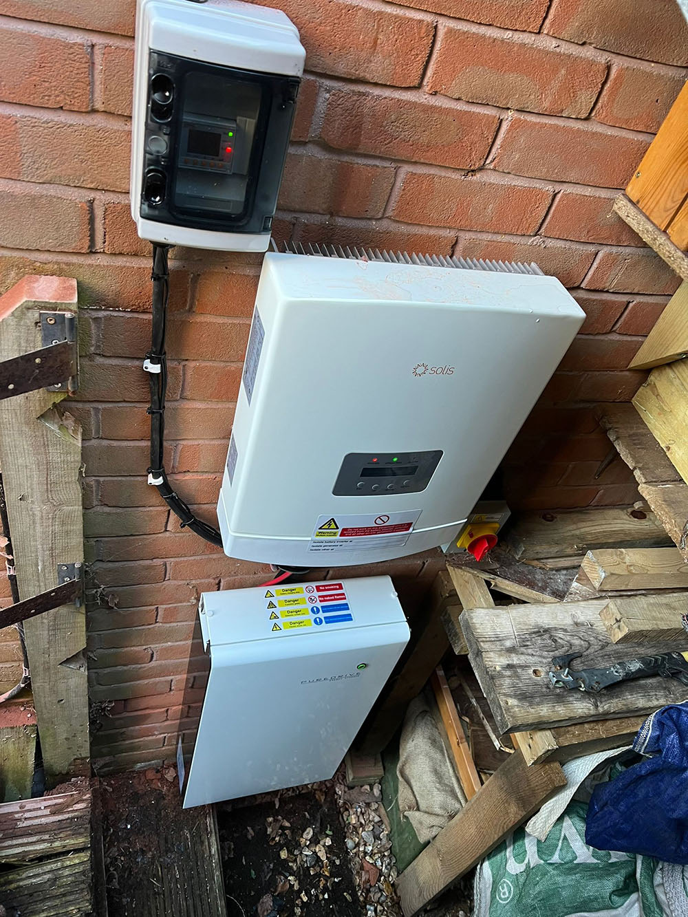 Photo of work done by Apollo Renewable Installations
