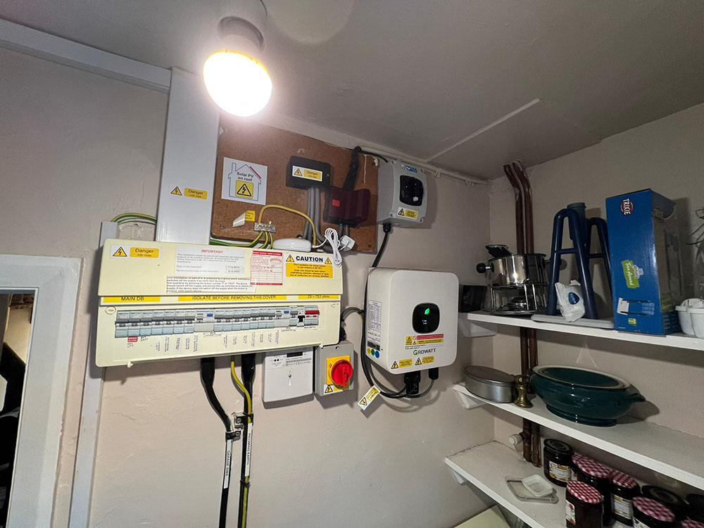 Photo of work done by Apollo Renewable Installations