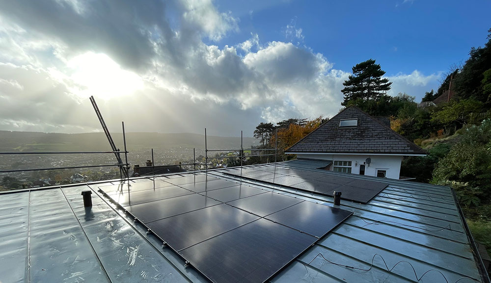 Photo of work done by Apollo Renewable Installations