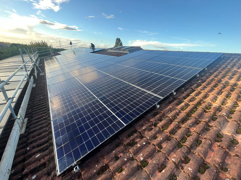 Photo of work done by Apollo Renewable Installations
