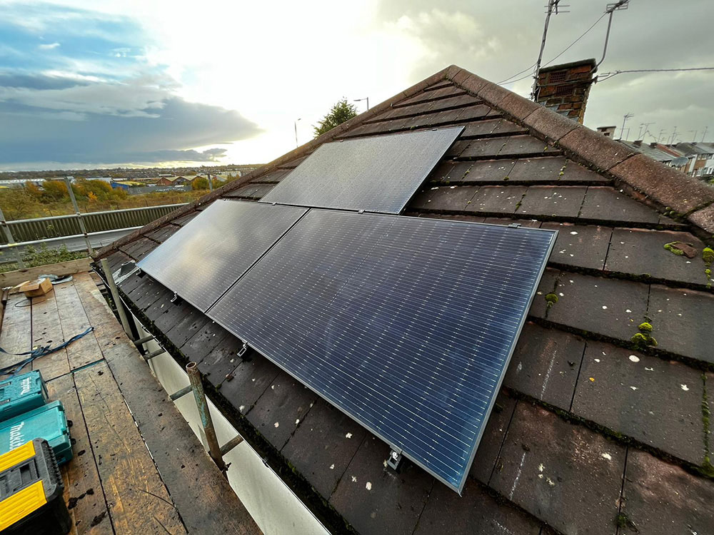 Photo of work done by Apollo Renewable Installations